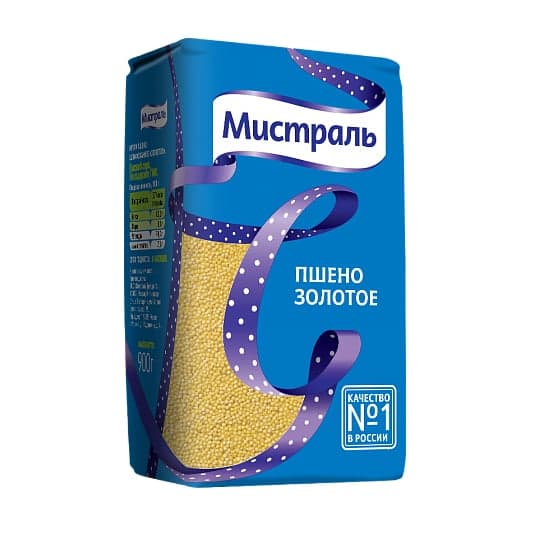 Пшено золотое «Мистраль» 900 г