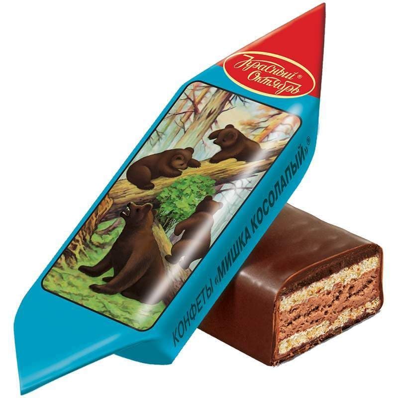 Конфеты мишка косолапый 500 г