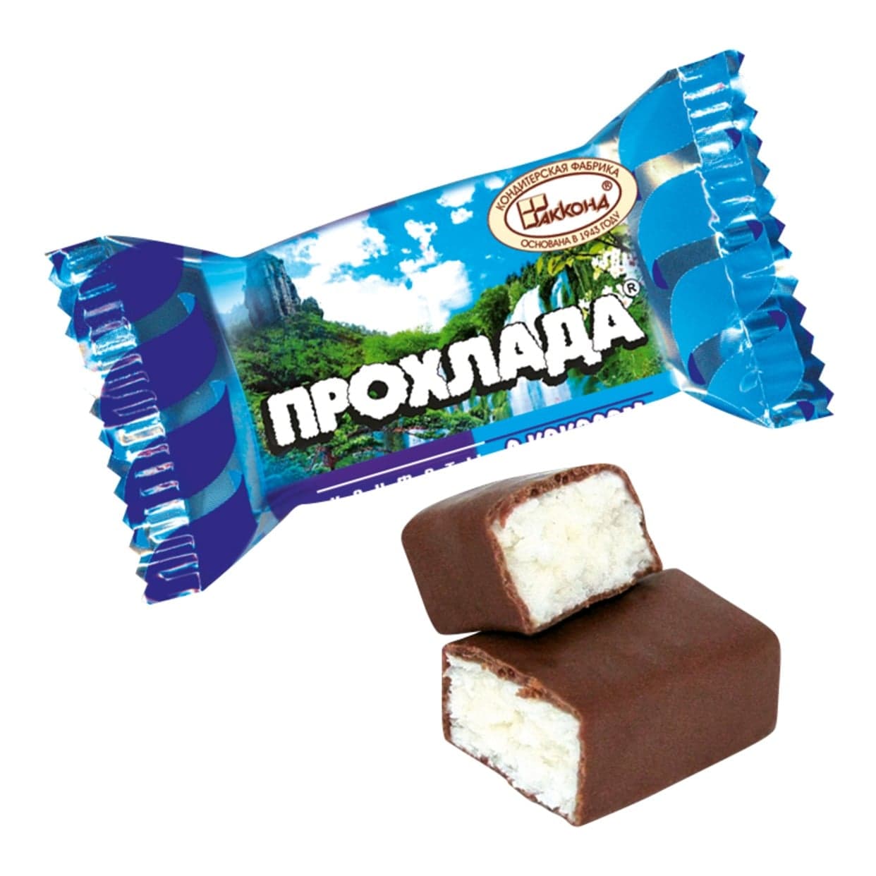 Конфеты прохлада с кокосом 500 г