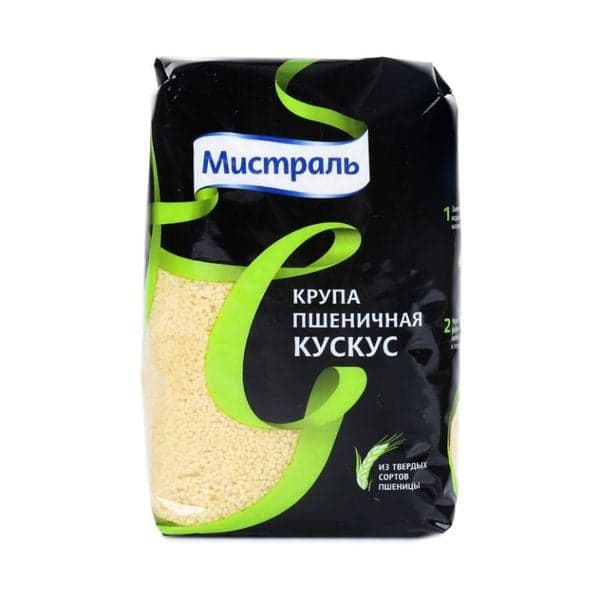 Крупа пшеничная из твердых сортов пшеницы Кускус «Мистраль» 450 г