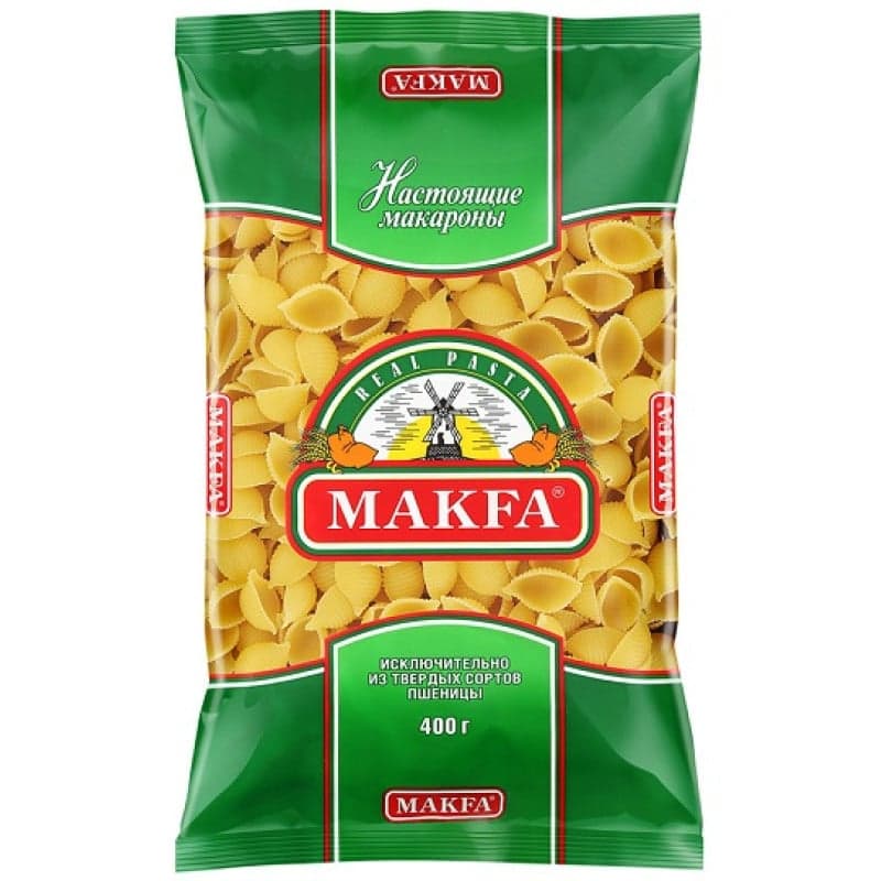 Макароны «Макфа» Ракушки 450 г