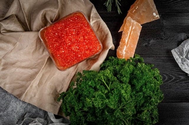 Икра красная горбуши соленая