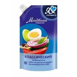 Майонез «Московский провансаль» классический 67% 600 г