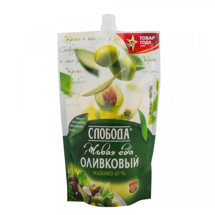 Майонез «Слобода» оливковый 230 г