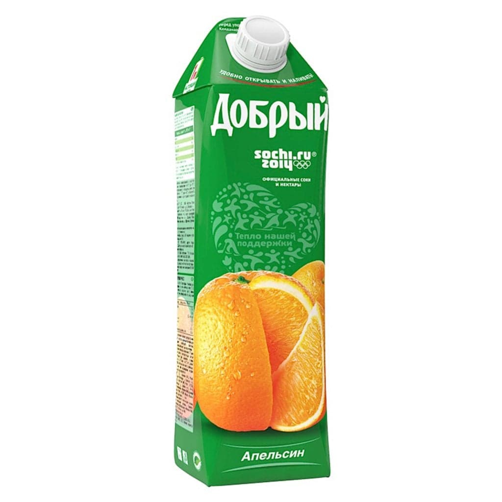 Сок «Добрый» апельсин 1 л