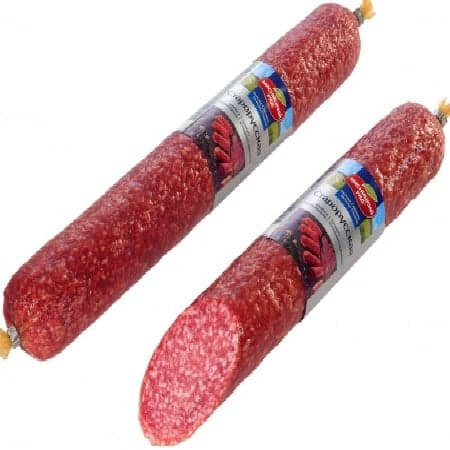 Колбаса сырокопченая мясницкий ряд старорусская