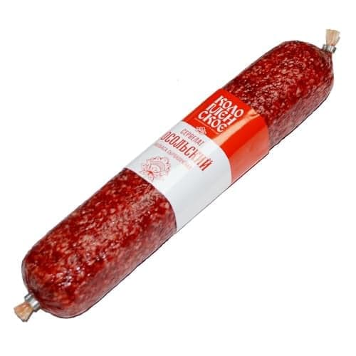 Колбаса сырокопченая посольский